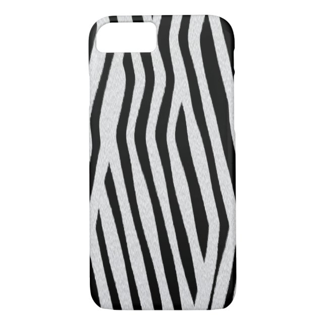Zebra ränder Case-Mate iPhone skal (Baksida)