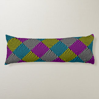 Zebra ränder - Geometric Mönster Abstrakt Art 3D Kroppskudde