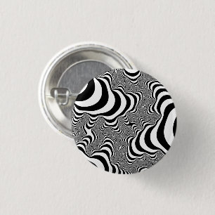 Zebra ränder knapp