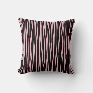 Zebra ränder kudde