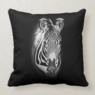 Zebra ränder kudde