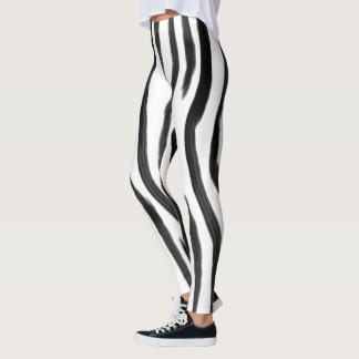 Zebra ränder Leggings