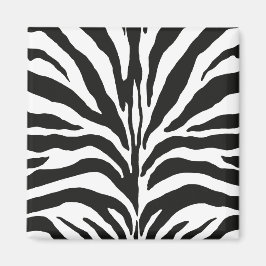 Zebra ränder magnet