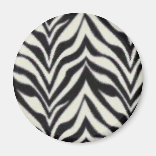 zebra ränder magnet (Framsidan)