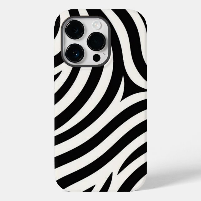 Zebra ränder Modern utskrift (Baksida)