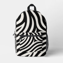 Zebra ränder Modern utskrift