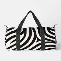 Zebra ränder Modern utskrift
