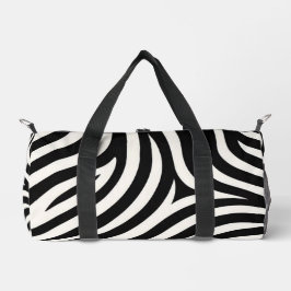 Zebra ränder Modern utskrift