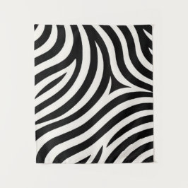 Zebra ränder Modern utskrift