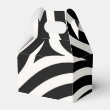 Zebra ränder Modern utskrift