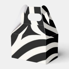 Zebra ränder Modern utskrift Presentaskar
