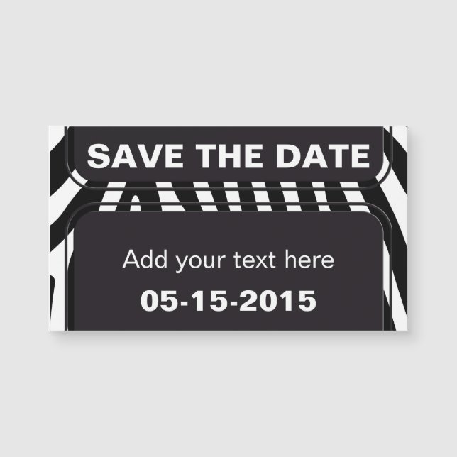 Zebra ränder mönster + din bakgrund och dina idéer (Framsida)