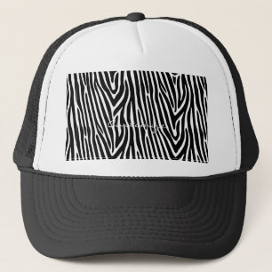 zebra ränder Mönster Thunder_Cove Keps