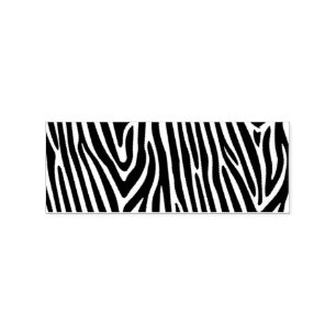 Zebra ränder Mönster Thunder_Cove Stämpel