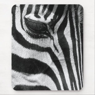 Zebra ränder musmatta