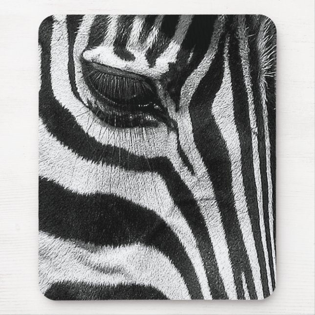 Zebra ränder musmatta (Framsidan)