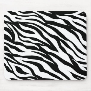 Zebra ränder musmatta