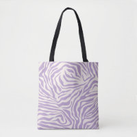 zebra ränder Preppy Lila Vild Animal Print