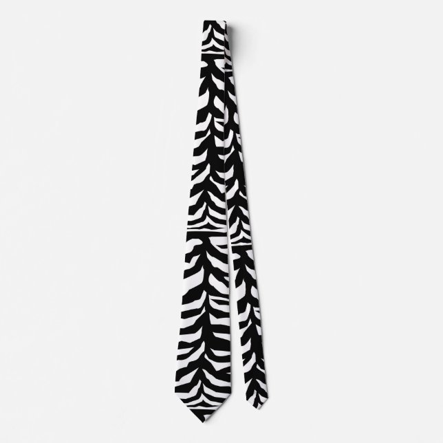 Zebra ränder slips (Framsida)