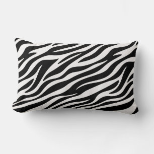 Zebra ränder Sömlös Mönster Animal Print-60492 Lumbarkudde