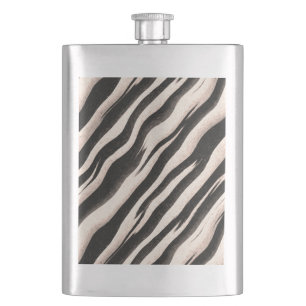 Zebra ränder sömlös struktur + dina idéer fickplunta