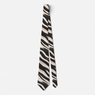 Zebra ränder sömlös struktur + dina idéer slips