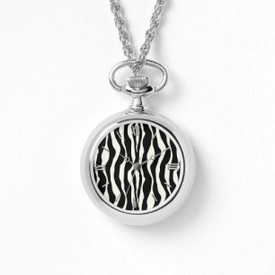 Zebra ränder - Svartvit Armbandsur