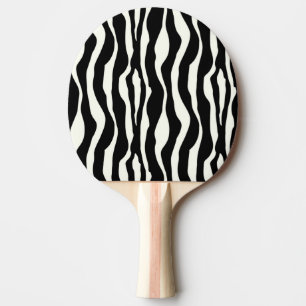 Zebra ränder - Svartvit Pingisracket