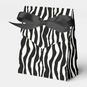 Zebra ränder - Svartvit Presentaskar