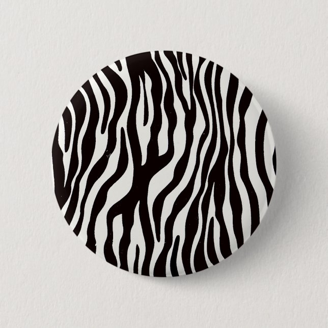 Zebra ränderblandning & match Collectibles - Knapp (Framsida)