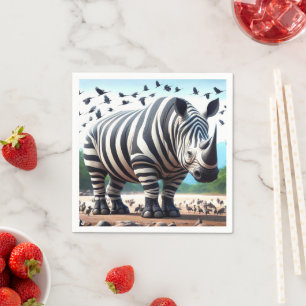 Zebra Rhino Pappersservett
