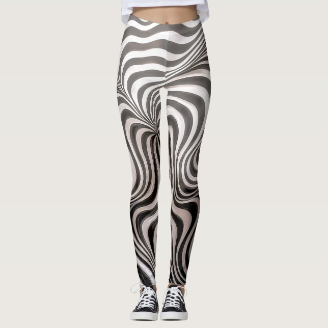 Zebra rock!  leggings (Framsida)