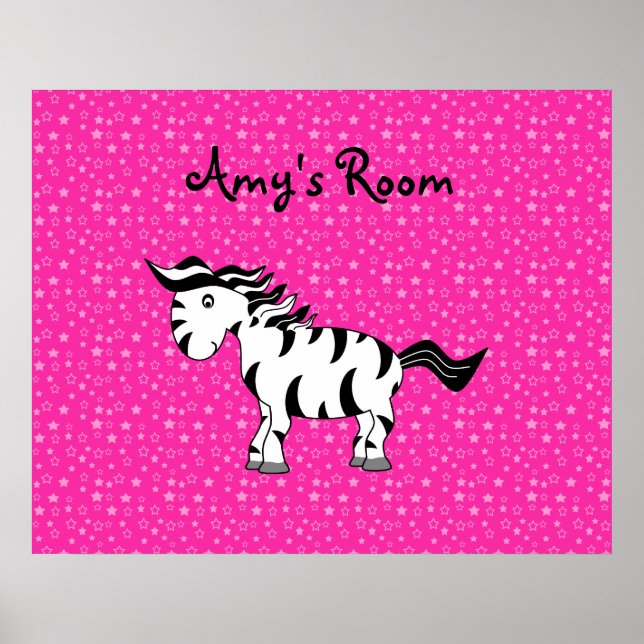 Zebra room poster (Framsidan)