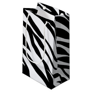 Zebra Safari Animal Mönster Gift Bag