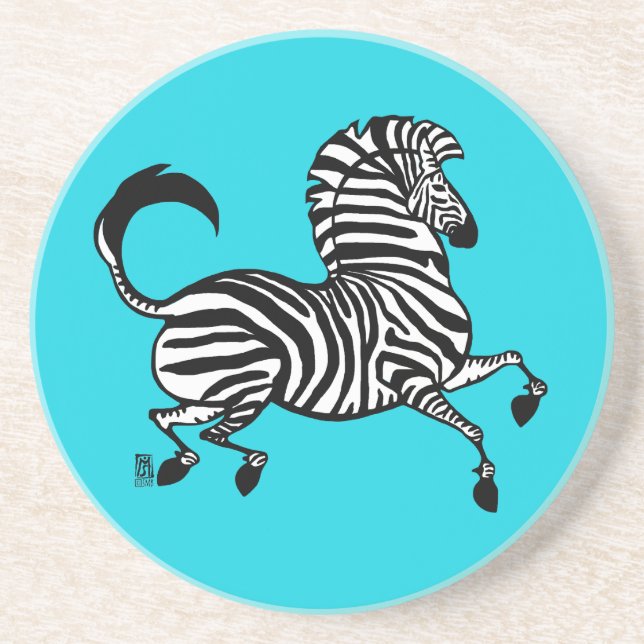 Zebra Sandstone Underlägg (Framsidan)