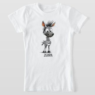Zebra Sketch T Shirt