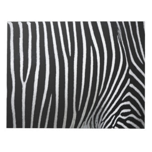 Zebra Skin Anteckningsblock