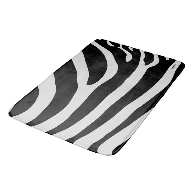 Zebra Skin Badrumsmatta (Vinklad)