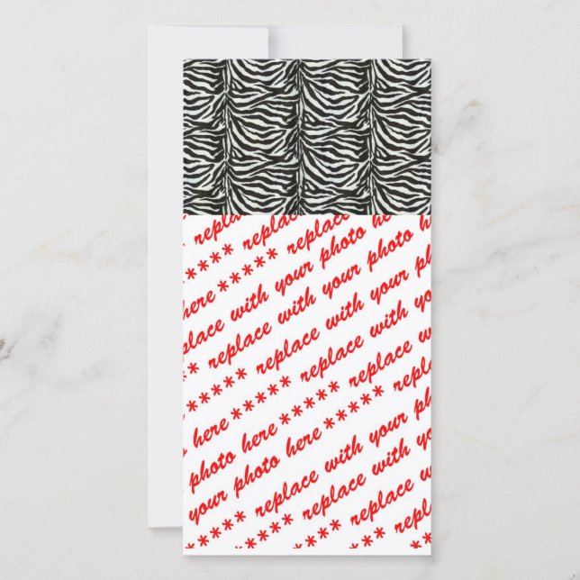 Zebra Skin Camouflage Struktur (Framsida)