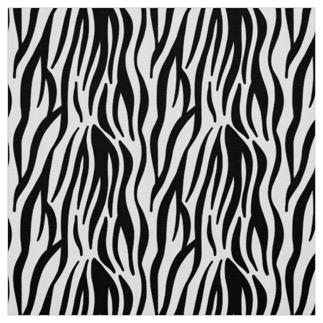 Zebra Skin Craft Tyg (Provkarta)