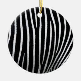 Zebra Skin Julgransprydnad Keramik