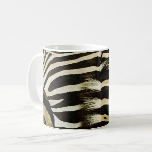 Zebra Skin Kaffemugg (Framsida vänster)