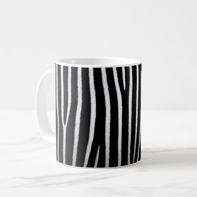 Zebra Skin Kaffemugg (Framsida vänster)