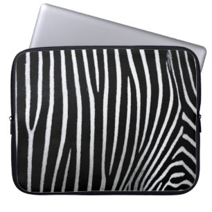 Zebra Skin Laptop Fodral