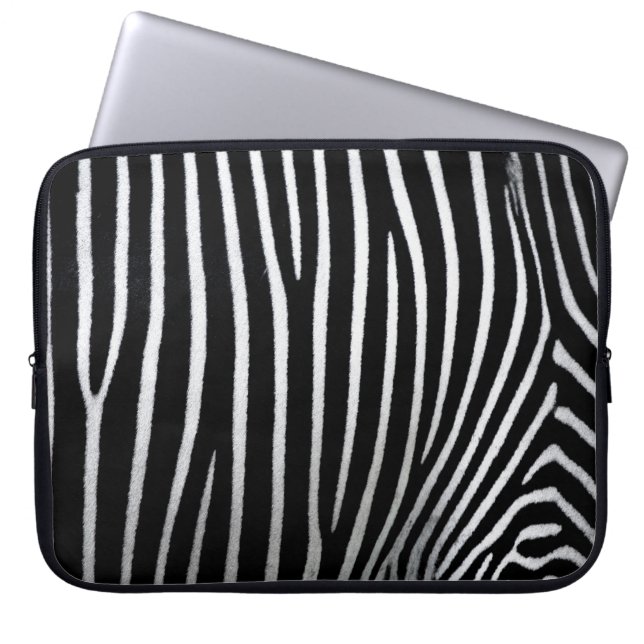 Zebra Skin Laptop Fodral (Framsidan)
