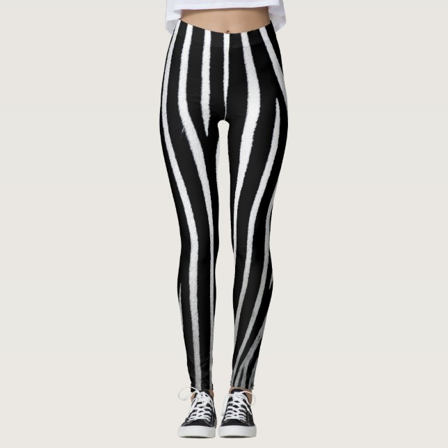 Zebra Skin Leggings (Framsida)