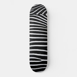 Zebra Skin Mini Skateboard Bräda 18,5 Cm