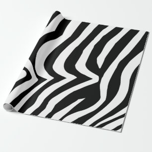 Zebra skin mönster presentpapper