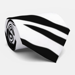 Zebra Skin Mönster Tie Slips