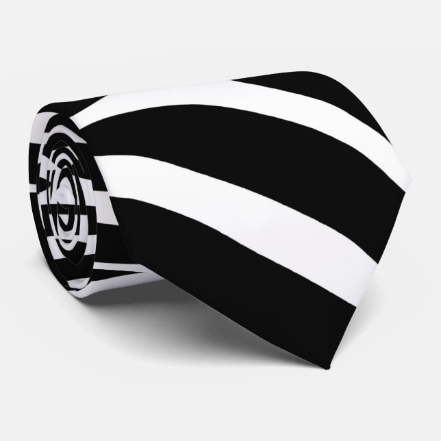 Zebra Skin Mönster Tie Slips (Rullad)